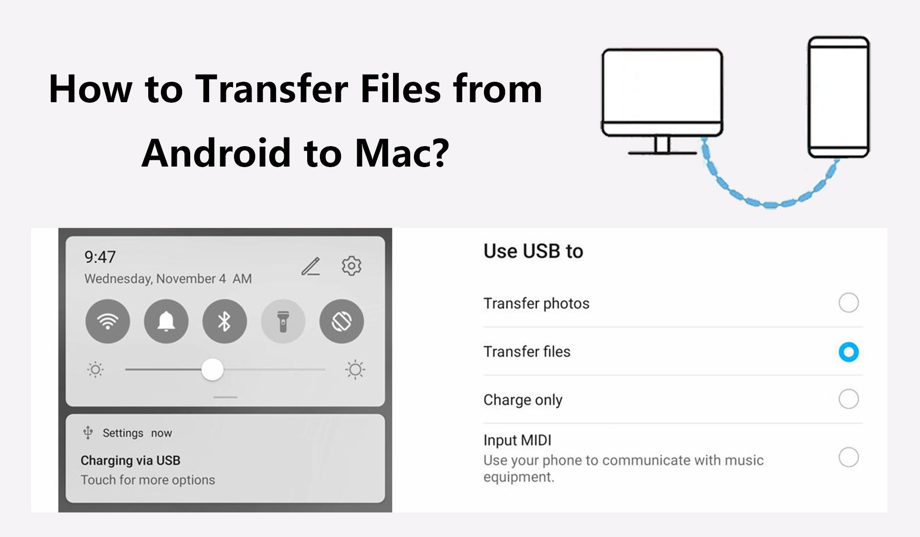 How to Transfer Files from Android to Mac