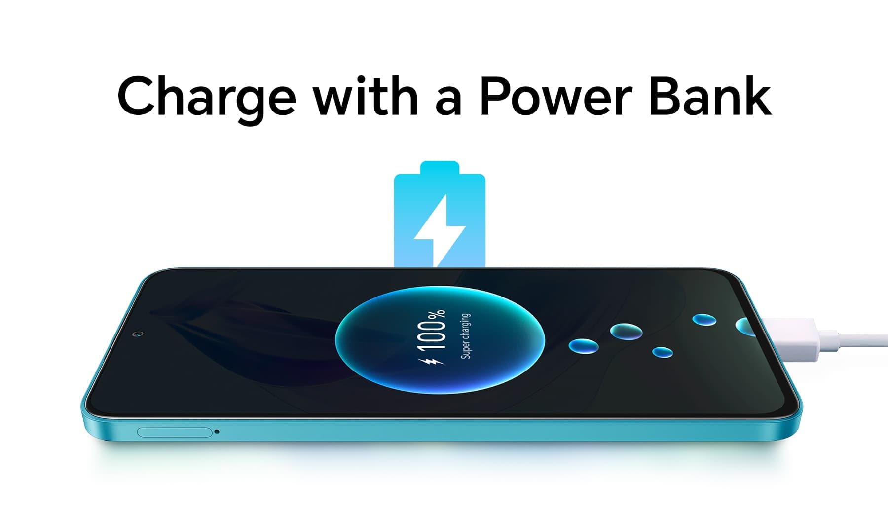 Charge with a Power Bank