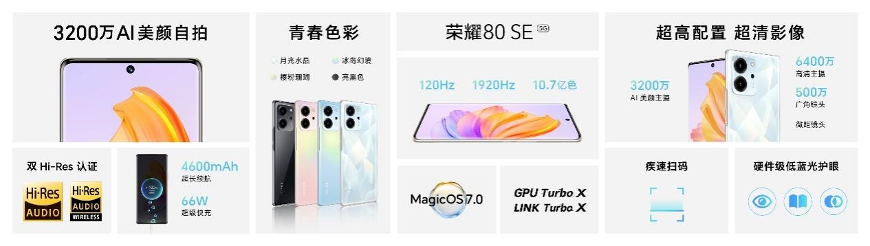 荣耀Magic Vs系列及荣耀80系列正式发布，首批搭载全新MagicOS 7.0操作系统