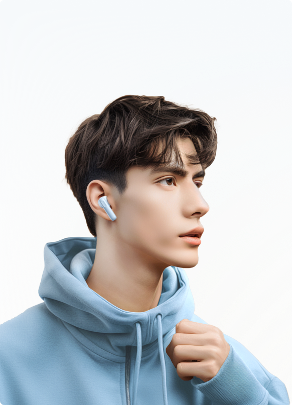 荣耀Earbuds A 舒适半入耳，久戴不累