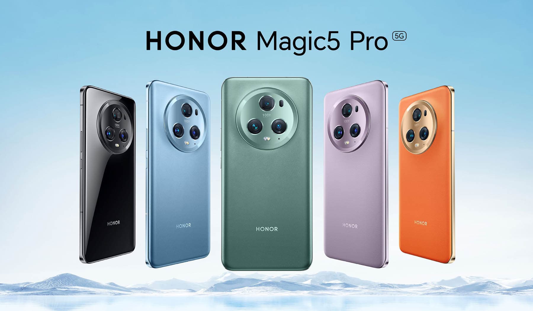 HONOR Magic5 Pro couleurs