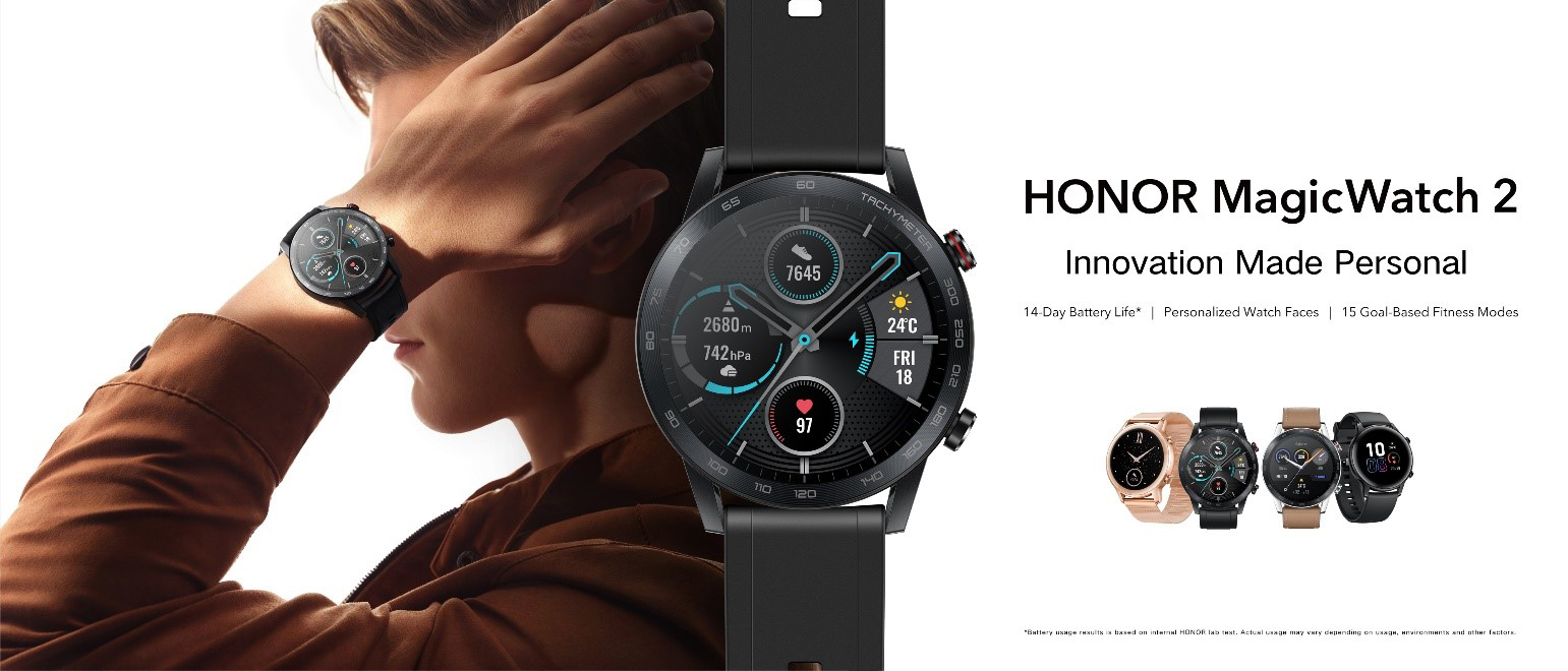 HONOR MagicWatch 2 Launched: 15 Fitness Modes & 14-Day Long-Lasting Battery