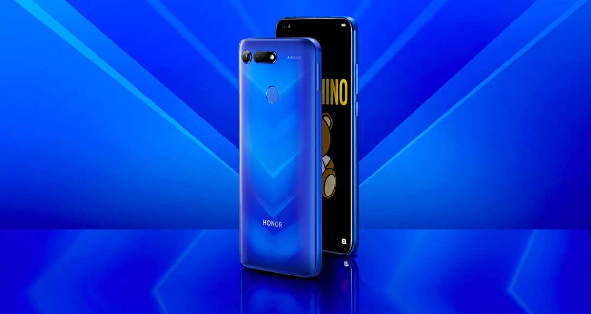 HONOR View20 which supports crop photo editor