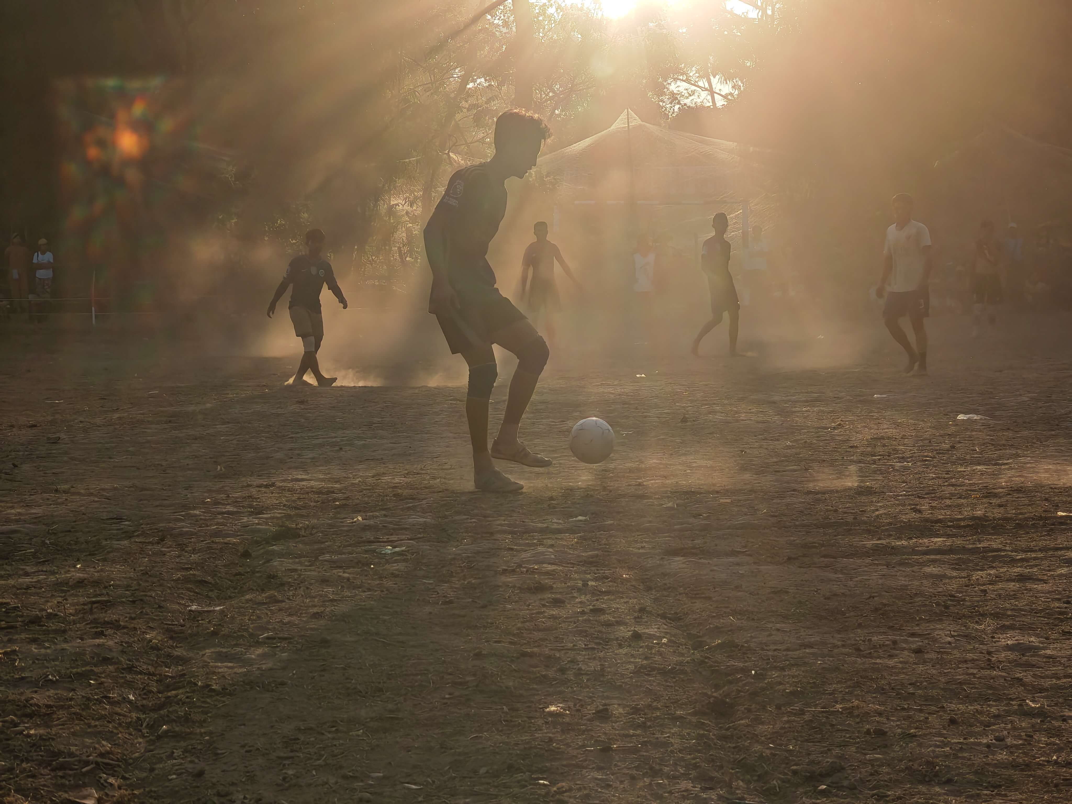 Football Playing