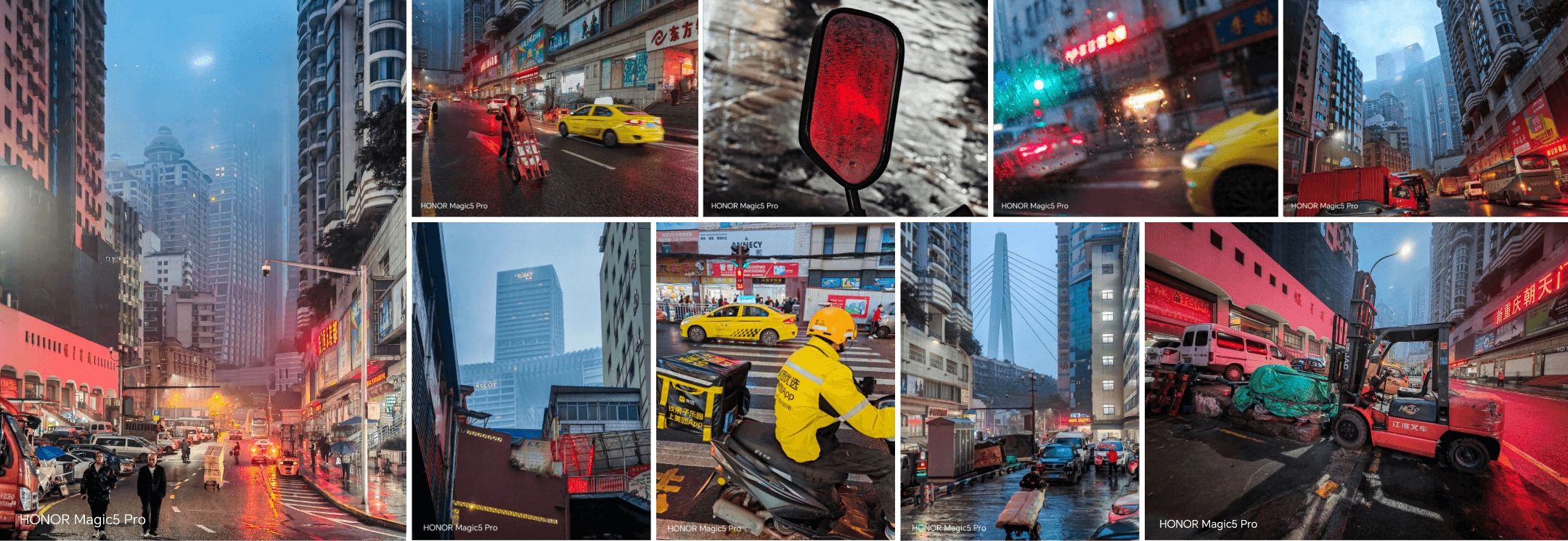 Chongqing Street After Rainstorm