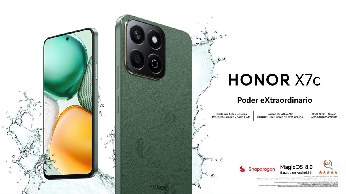 HONOR presenta el HONOR X7c 4G, redefiniendo la durabilidad y rendimiento