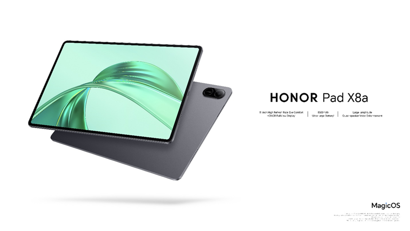 HONOR presenta la nueva ultra delgada HONOR Pad X8a