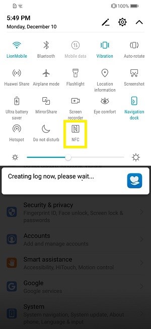 Here is how you can use NFC on your Android Mobile