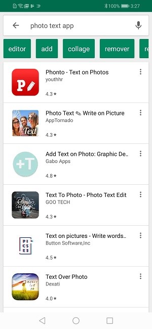 How to Find Top Photo Text Editor Software on HONOR 8X- Photo Text App