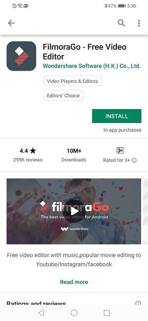 How to Use Video Editor Software on HONOR 8X- FilmoraGo