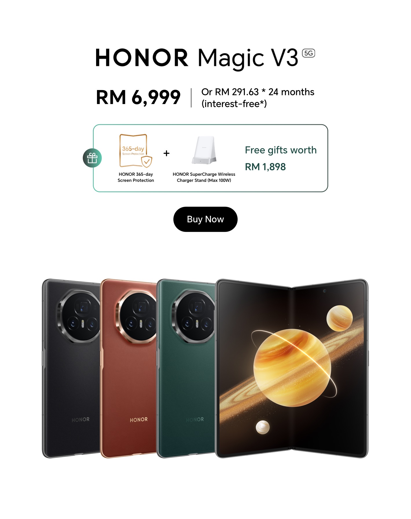 New Buy HONOR Magic V3 | Price & Offer | HONOR MY