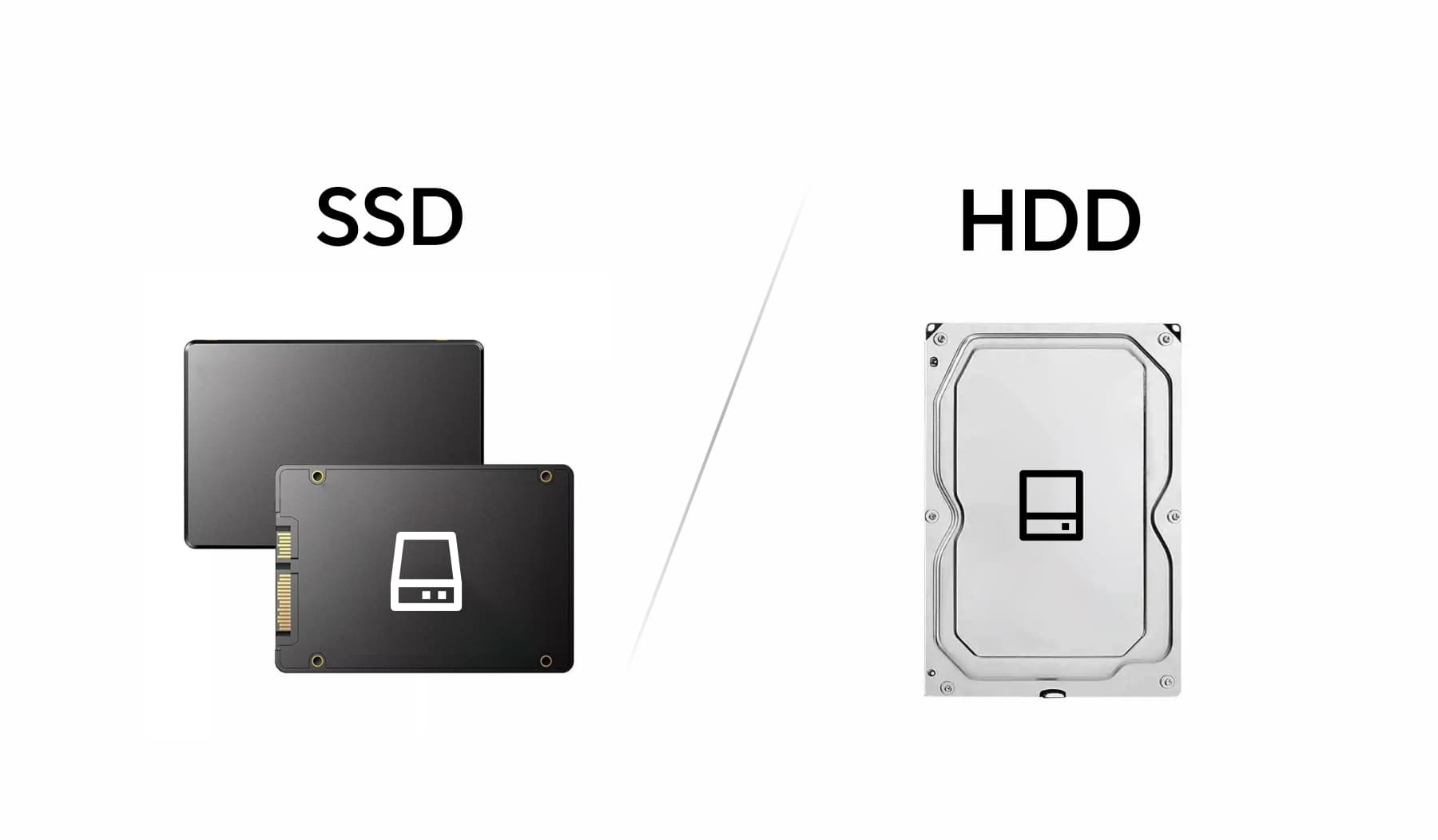 Difference Between SSD and HDD