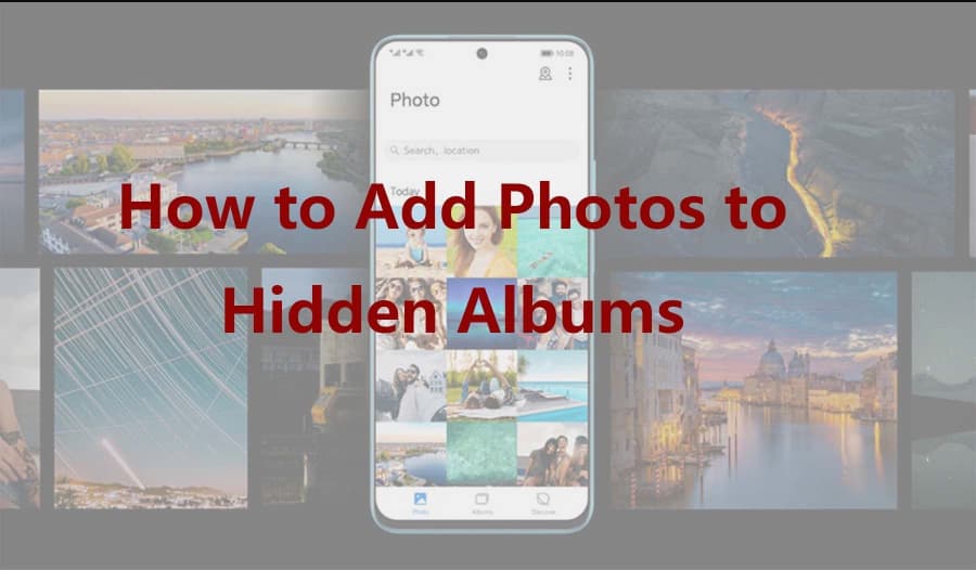 How to Add Photos to Hidden Folders