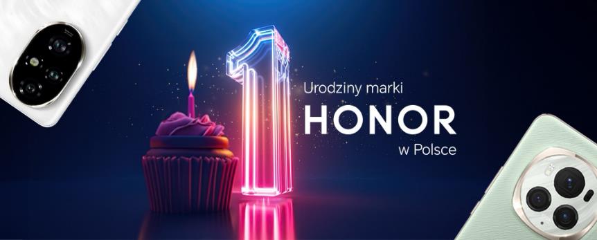 HONOR obchodzi w Polsce pierwsze urodziny 1