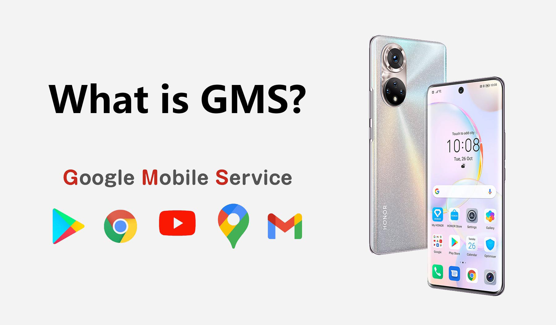 What is GMS (Google Mobile Services)? Fully Explained - HONOR SA