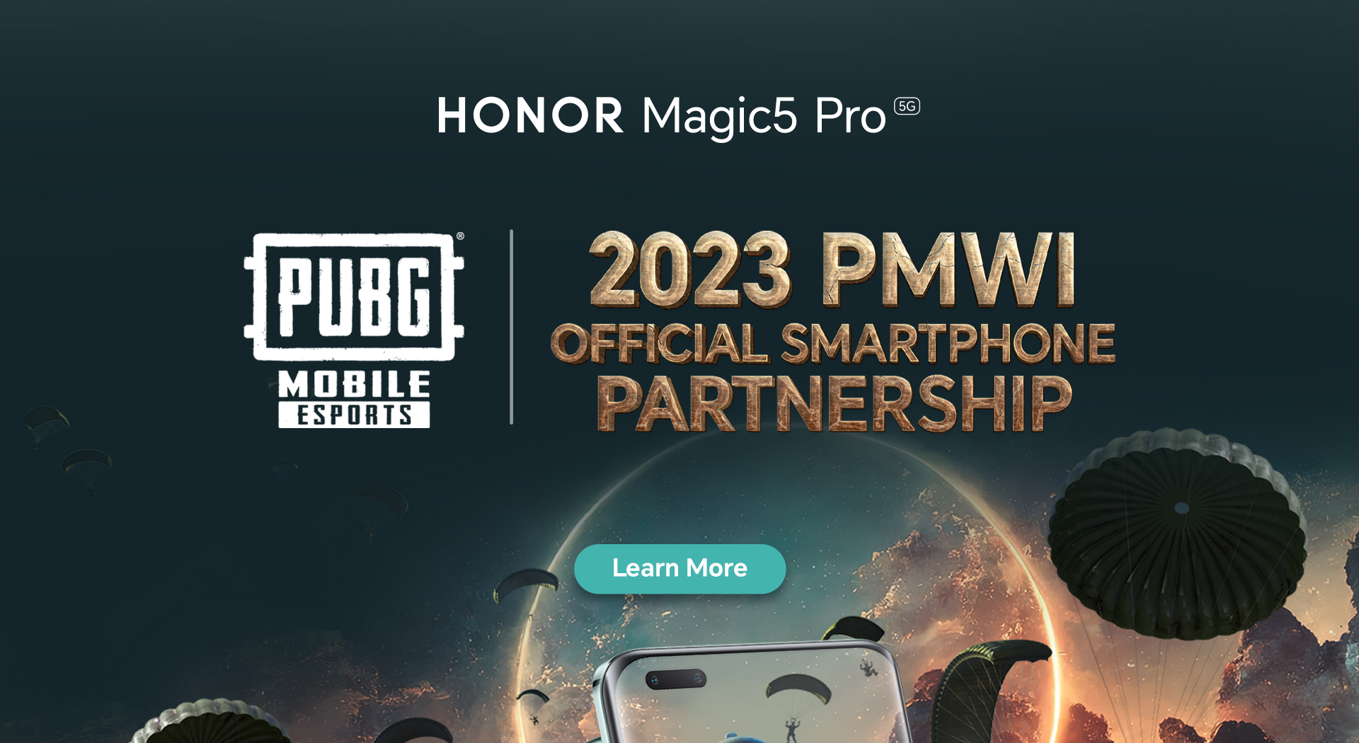 HONOR Magic5 pro and pubg