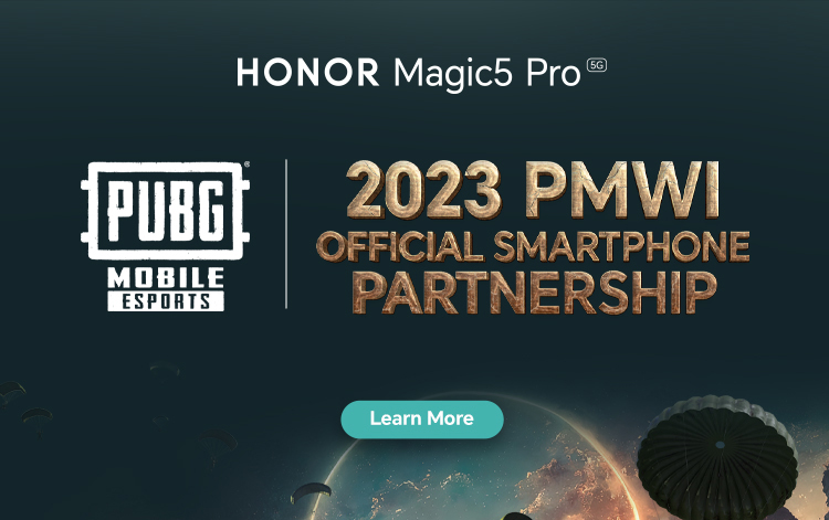 HONOR Magic5 pro and pubg