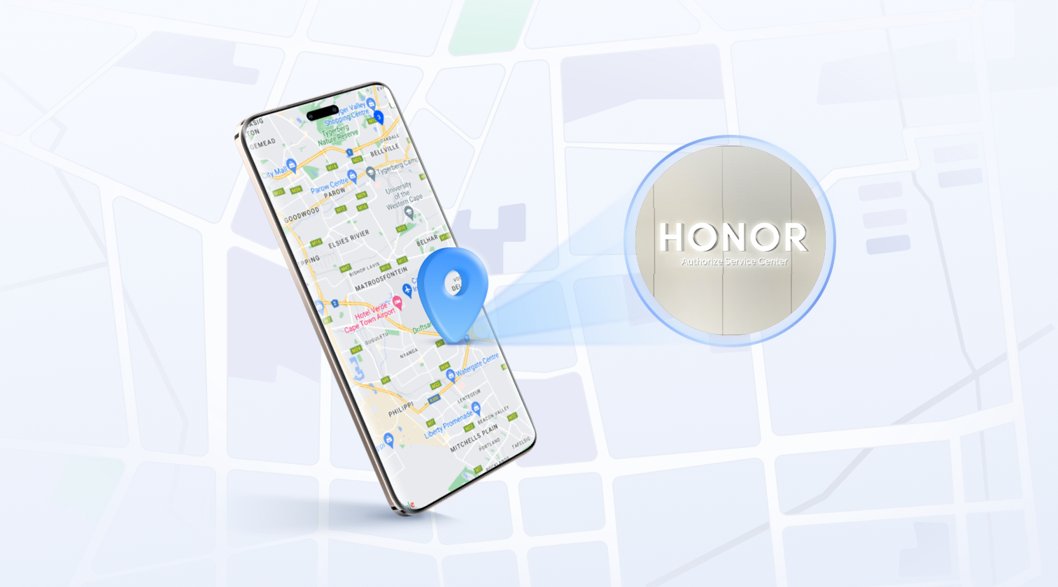 Find HONOR Authorized Service Centers with just One Click