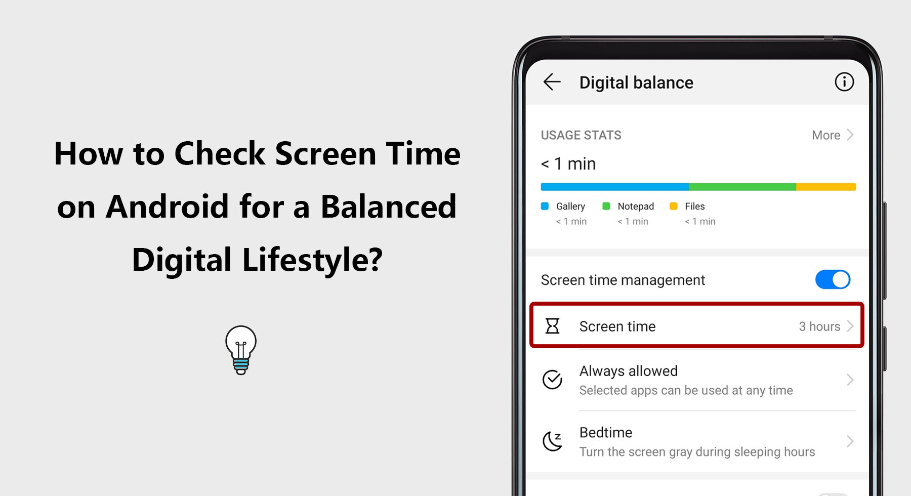 How to Check Screen Time on Android