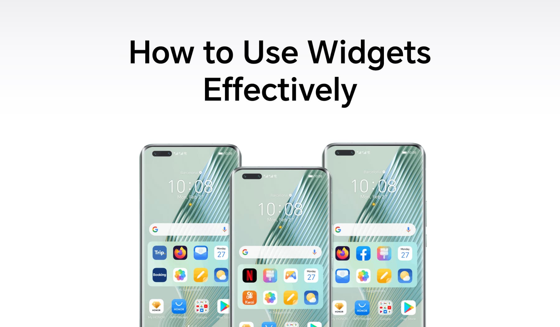 How to Use Widgets Effectively