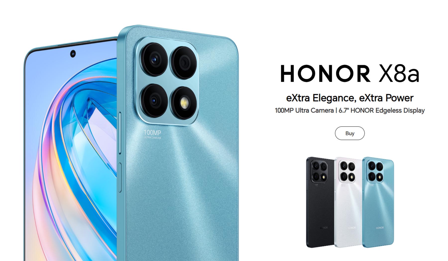 HONOR X8a smartphone