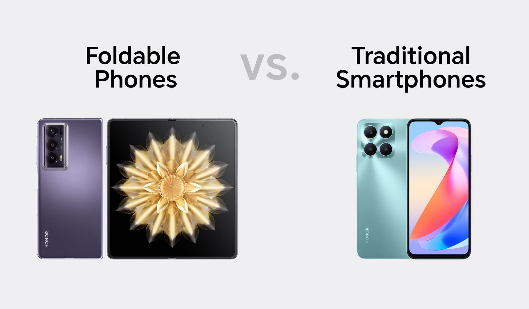 Foldable Phones vs. Traditional Smartphones